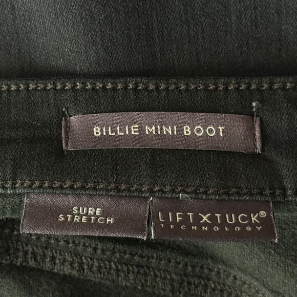 NYDJ Billie Mini Bootcut Jeans black size 24W - Picture 6 of 8